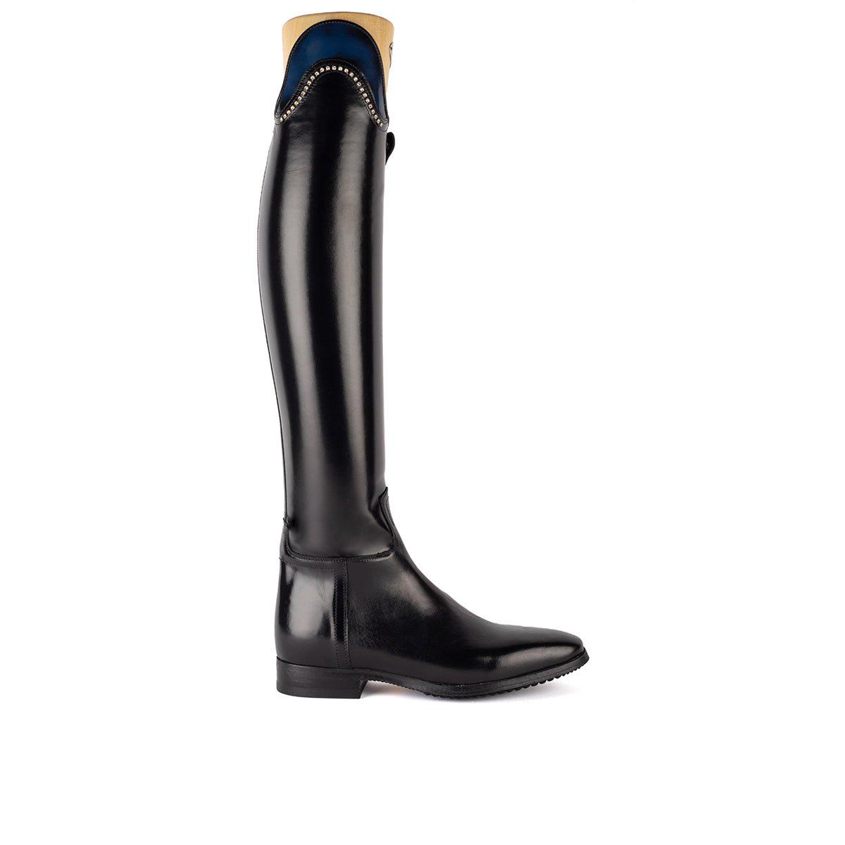 Alberto Fasciani VIENNA DRESSAGE Standard Riding Boot with Navy Top (Sizes 35 - 39)
