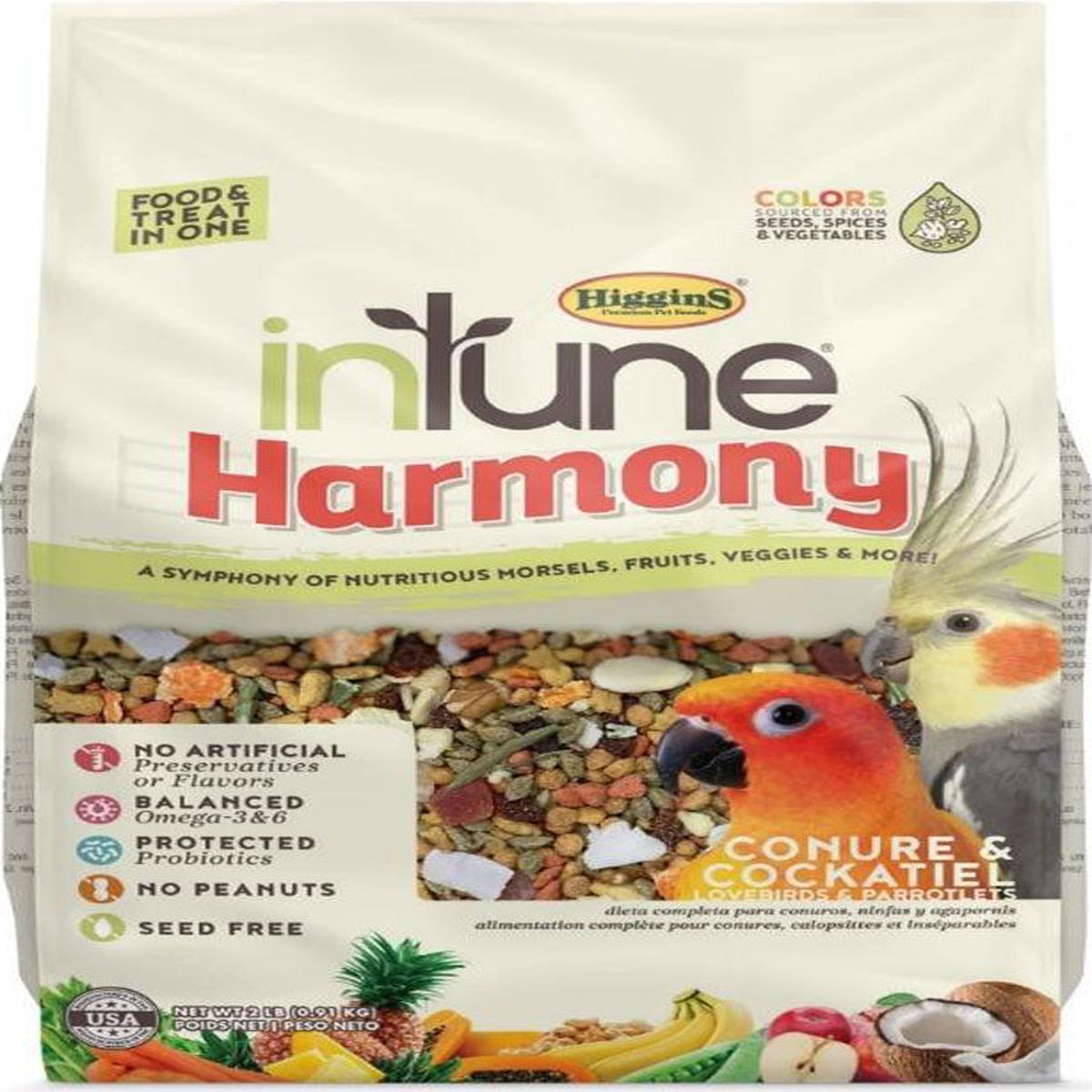 Intune Harmony Conure & Cockatiel - 2 LB