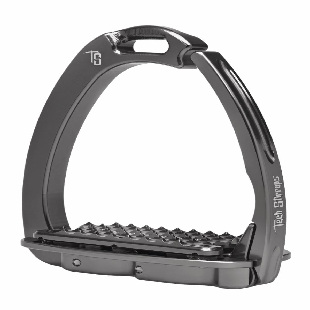 Tech Stirrups 'Venice Plus' Dressage Safety Stirrups - Black | Yes (Write in order notes or email us your color choice)