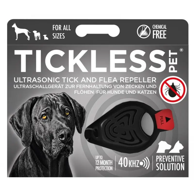 Tickless Pet Black