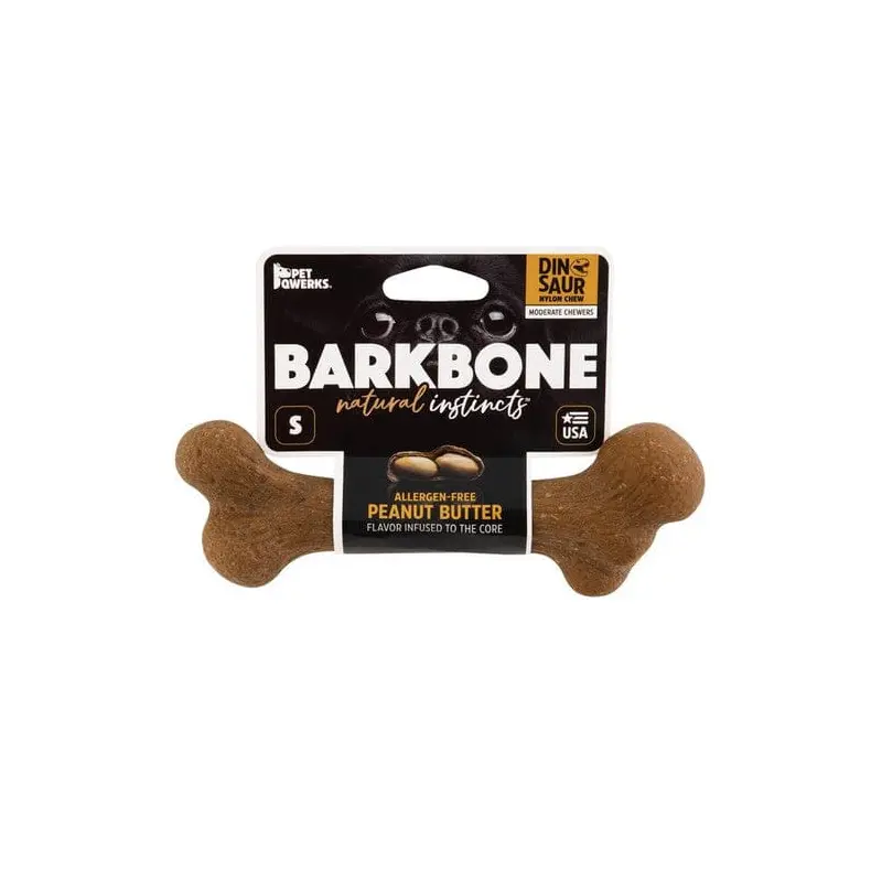 Pet Qwerks BarkBone Peanut Butter Small