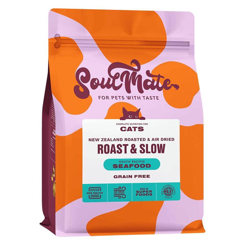 SoulMate Cat Roasted & Air Dried Roast & Slow South Pacific Seafood 6kg