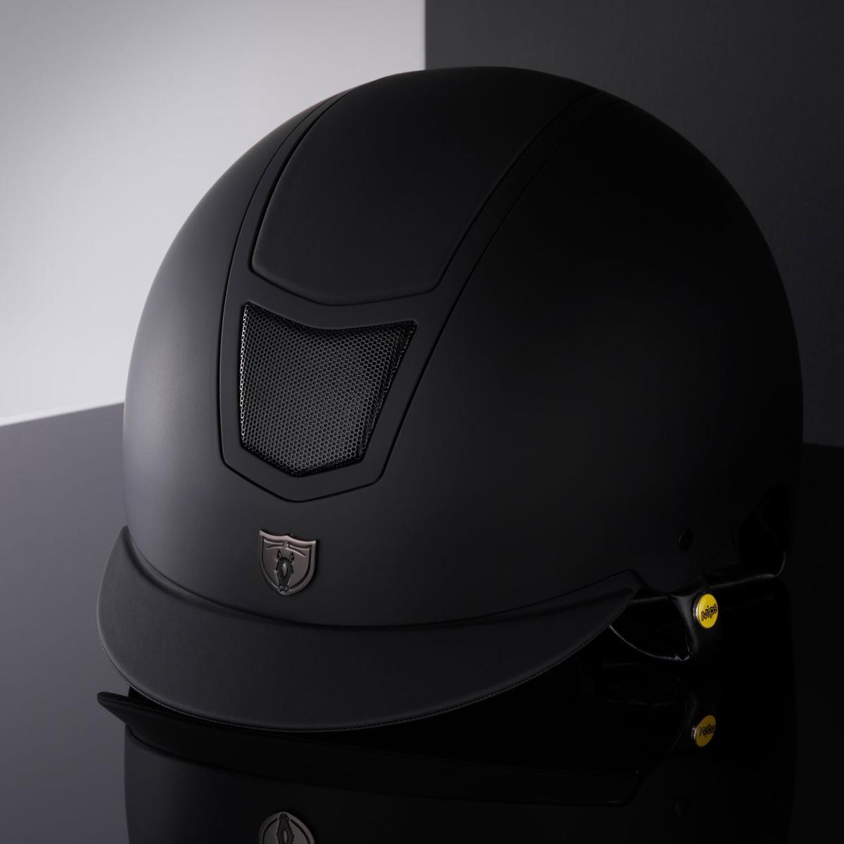 Tipperary Devon Mips Helmet - Small | Ultra Matte Black / Matte Black | Traditional