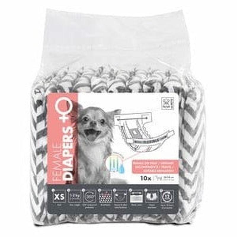 DIAPERS - Female Dog - XS