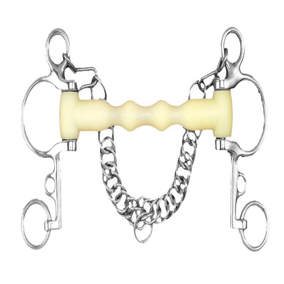 Happy Mouth Shaped Mullen Mouth Pelham Bit