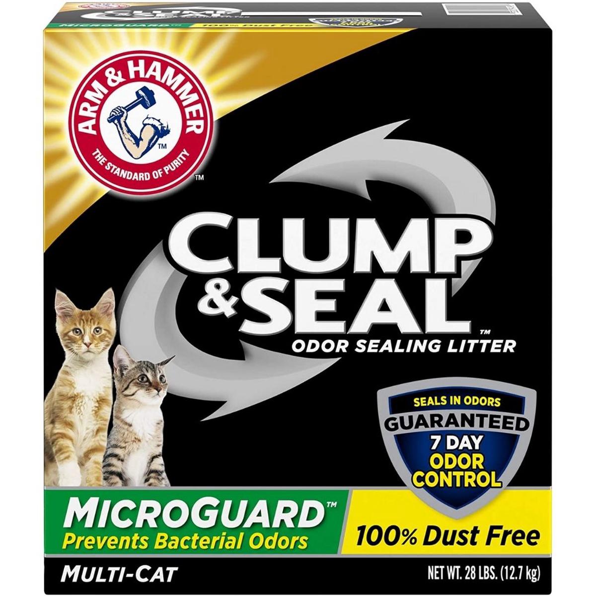 Arm & Hammer - Clump and Seal Microguard Clay Cat Litter