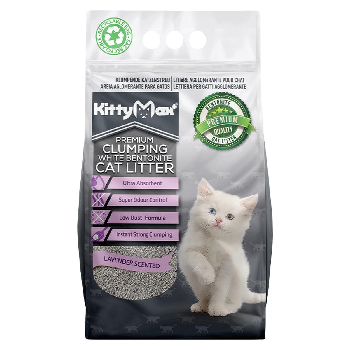 KittyMax | Clumping Cat Litter | Lavendar | 20L