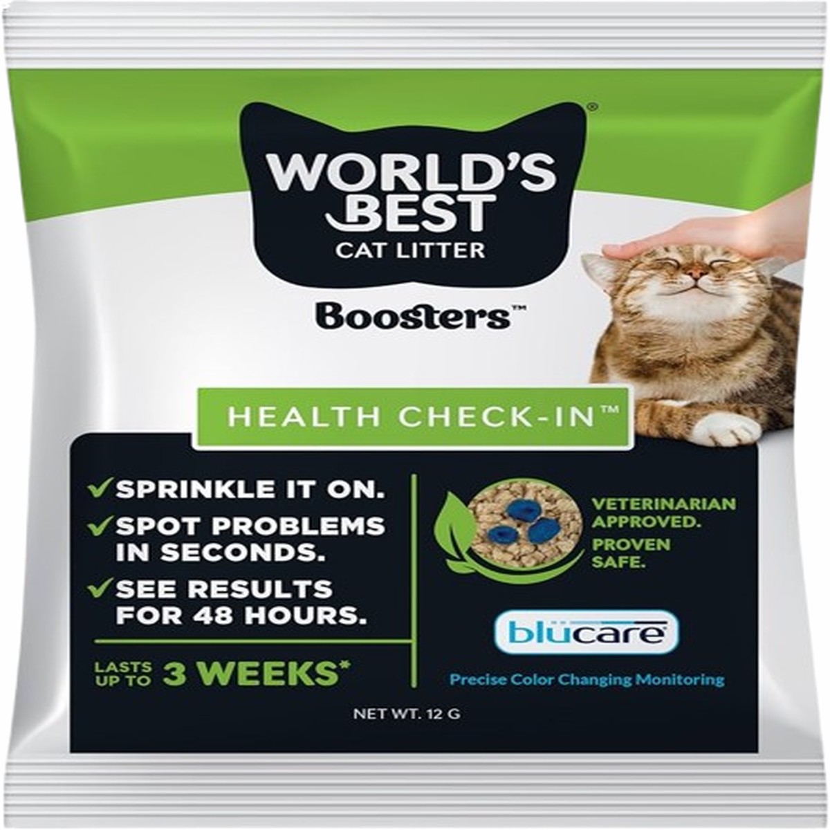 World's Best Cat Litter Boosters Health Check-In