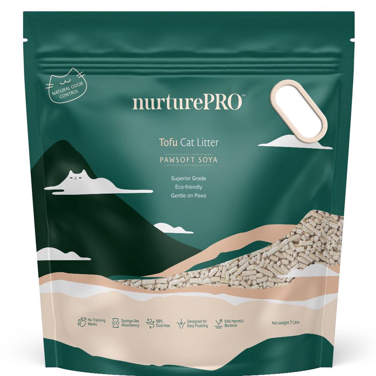 'BUNDLE DEAL': Nurture Pro Tofu Soya Cat Litter Original 6L