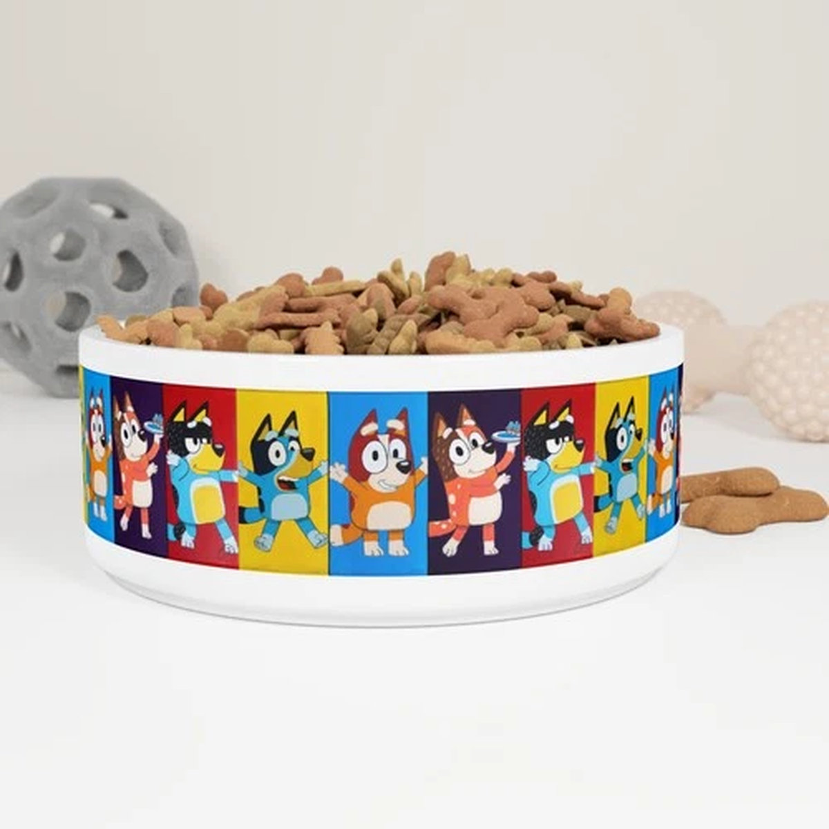 "Heeler Family Lineup" Pet Bowl, Pet Food Dish, Dog/Cat Bowl [...]
